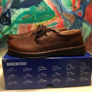 Birkenstock Memphis Dark Brown Leather Oxford